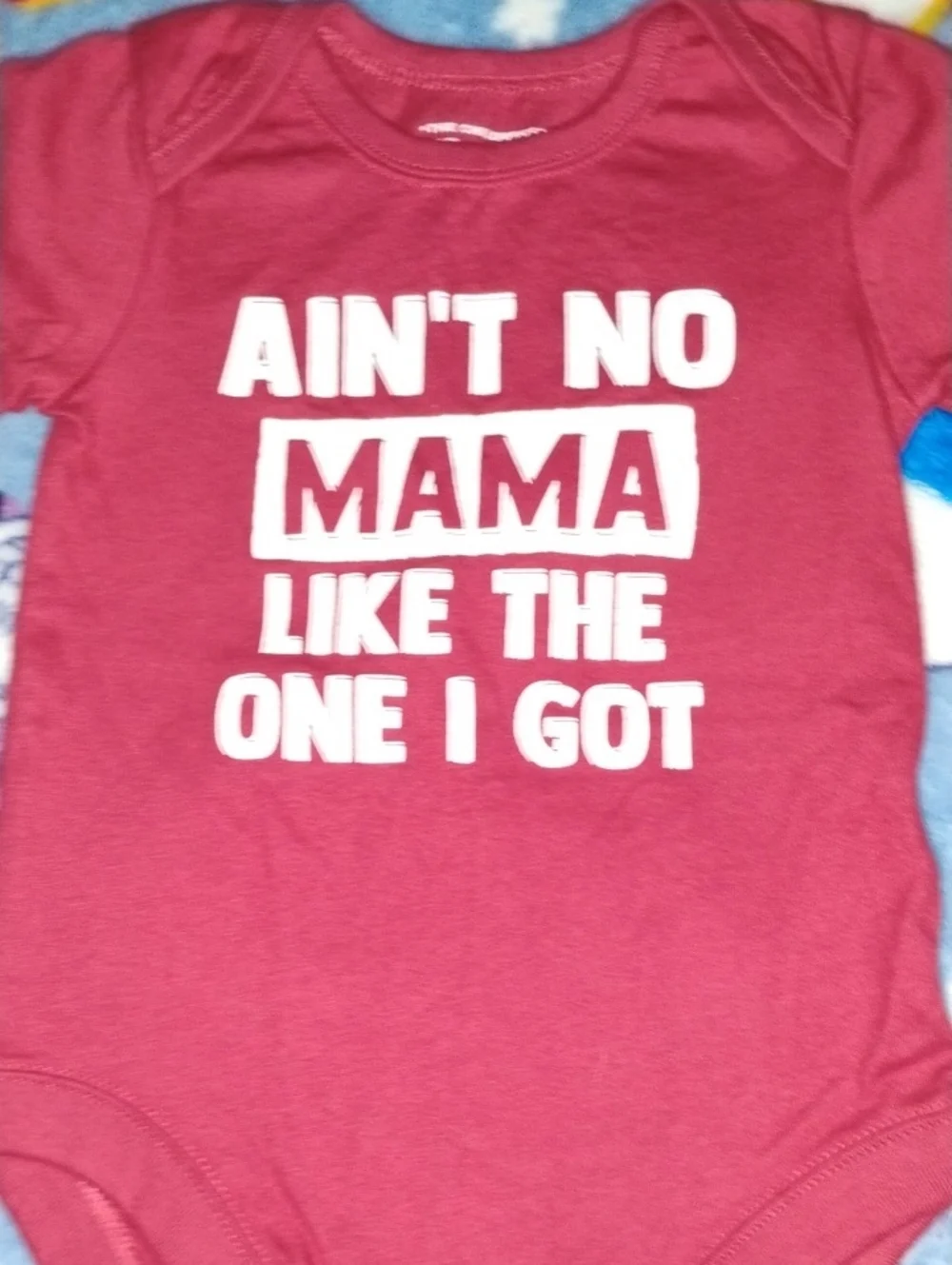 The Children's Place Red Baby Tee